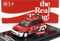 Drobné hračky Honda City Turbo Ii Coca-cola The Real Thing 1981 s Motocompo - Motocykel 1:64 Červená biela