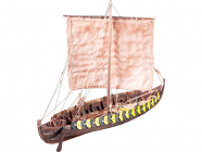 Dušek vikingská loď Gokstad 1:72 kit