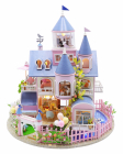 Dve deti Miniatúrny domček Rozprávkový hrad