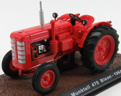 Edicola Bolinder-munktell 470 Bison Tractor 1964 1:32 Červená