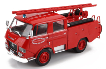 Edicola Citroen N-series Tanker Truck 1969 - Hasičské auto - Vigili Del Fuoco - Feuerwehr 1:43 Červená