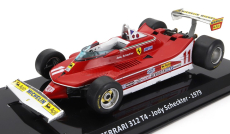 Edicola Ferrari F1 312t4 N 11 Víťaz majstrovstiev sveta v Monze Taliansko 1979 Jody Scheckter - blister box 1:24 červená