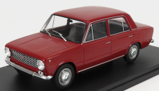Edicola Fiat 124 1966 1:24 červená