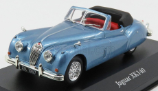 Edicola Jaguar Xk140 Roadster 1957 1:43 Light Blue Met