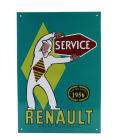 Edicola Príslušenstvo Kovová doska - Renault Service 1:1 Rôzne
