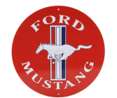 Edicola Príslušenstvo Kovová okrúhla doska - Ford Mustang 1:1 Rôzne