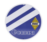 Edicola Príslušenstvo Kovová okrúhla doska - Renault Gordini 1:1 Rôzne