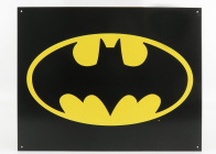 Edicola Príslušenstvo Kovový tanier - logo Batman 1:1 čierno-žltý