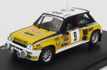 Edicola Renault R5 Turbo N 9 Winner Rally Montecarlo 1981 J.ragnotti - J.m.andrie 1:43 Žltá Biela Čierna