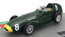 Edicola Vanwall F1 57 N 8 Sezóna 1958 Stirling Moss 1:43 Zelená