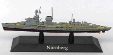 Edicola Vojnová loď Nurnberg Light Cruiser Nemecko 1934 1:1250 Vojenská