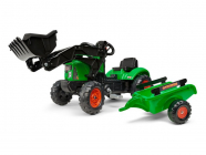 FALK – Šliapací traktor Supercharger s vlečkou