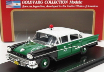 Goldvarg Ford usa Ford Custom 300 New York City Police Department 1958 1:43 Bielo-zeleno-čierna