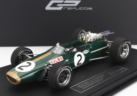 Gp-replika Brabham F1 Bt24 Repco N 2 3rd Mexico Gp Denis Hulme 1967 World Champion - Con Vetrina - S vitrínou 1:18 Green Gold
