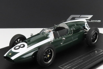 Gp-replika Cooper F1 T51 Climax Team Cooper Car Company N 8 1959 Jack Brabham 1959 World Champion - Con Vetrina - s vitrínou 1:18 Green White