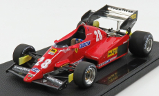 Gp-repliky Ferrari F1 126c2b N 28 Sezóna 1983 Rene Arnoux 1:18 Červená