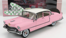 Greenlight Cadillac Fleetwood Series 60 1955 1:18 Ružová biela