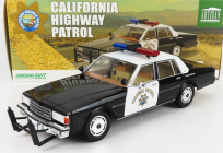 Greenlight Chevrolet Caprice Police California Highway Patrol 1989 1:18 čierna biela