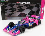 Greenlight Chevrolet Team Andretti Autosport N 27 Indianapolis Indy 500 Series 2022 Alexander Rossi 1:18 Fucsia Blue