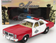 Greenlight Dodge Monaco Police Finchburg 1977 1:24 červená biela