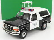 Greenlight Ford usa Bronco Oklahoma Highway Patrol Police 1996 1:18 čierna biela