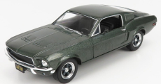 Greenlight Ford usa Mustang Gt Fastback Coupe 1968 1:24 Highland Green