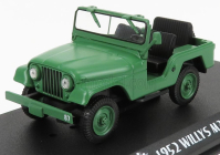Greenlight Jeep Willys M38 A1 1952 - Charlieho anjeli 1:43 Vojenská zelená