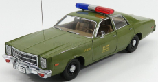 Greenlight Plymouth Fury U.s. Armádna vojenská polícia 1977 - A-tím 1:18 Vojenská zelená