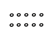 Gumový O-krúžok 3x1,6x0,7 mm (10)