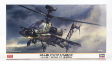 Hasegawa Hughes Ah-64d Apache Longbow Helicopter Military 1975 1:48 /