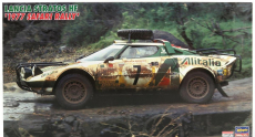 Hasegawa Lancia Stratos Hf Alitalia N 7 3rd Rally Safari 1977 S.munari - P.sodano 1:24 Biela Zelená Červená