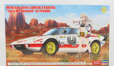Hasegawa Lancia Stratos N 4 s figúrkou Lucy Mcdonnell 1:24 /