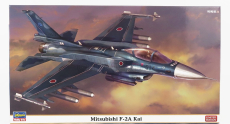 Hasegawa Mitsubishi F-2a Kai Vojenské lietadlo 1995 1:72 /