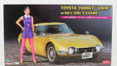Hasegawa Toyota 2000gt s figúrkou dievčaťa 1967 1:24 /