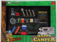 Hobby gear Príslušenstvo Set Camper Campeggio - Happy Camping Set Caravan 1:24 Rôzne