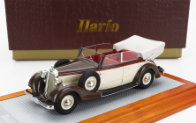 Ilario-model Horch 830 Bl Cabriolet Closed 1936 1:43 Hnedá béžová