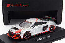 Iskrový model Audi R8 Lms Gt4 Team Audi Sport N 0 Presentation 2023 1:43 Silver Red Black