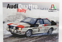 Italeri Audi Quatrro Team Audi Sport N 5 Rally Montecarlo 1981 H.mikkola - A.hertz 1:24 /
