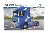 Italeri DAF Xf105 510 Space America ťahač 2-assi 2011 1:24 /