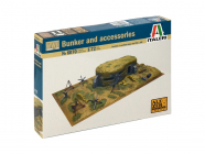 Italeri dioráma Bunker s príslušenstvom 2. svetová vojna (1:72)