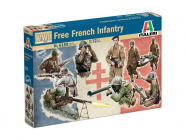 Italeri figúrky WWII – Free French Infantry (1:72)