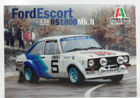 Italeri Ford england Escort Mkii N 5 Rally Montecarlo 1979 H.mikkola - A.hertz 1:24 /