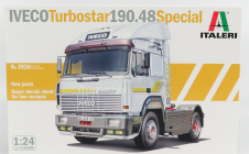 Italeri Iveco fiat Turbostar 190.48 Special Tractor Truck 2-assi 1988 1:24 /