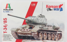 Italeri Kampfpanzer T-34/85 Vojenský tank Kórejská vojna 1944 1:35 /