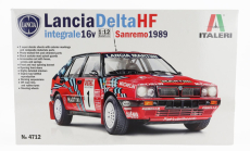 Italeri Lancia Delta Hf Integrale 16v Martini N 1 Víťaz Rally Sanremo 1989 M.biasion - T.siviero + N 5 Rally Sanremo 1989 D.auriol - B.occelli 1:12 /