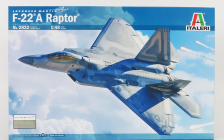 Italeri Lockheed martin F-22a Raptor Vojenské lietadlo 1:48