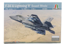 Italeri Lockheed martin F-35 A Lighting Ii Vojenské lietadlo 2011 1:72 /