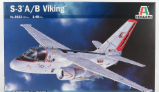Italeri Lockheed martin S-3 A/b Viking Vojenské lietadlo 1972 1:48 /