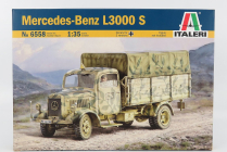 Italeri Mercedes Benz L3000s Telonato Truck Military 1944 1:35 /