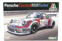 Italeri Porsche 911 930 Carrera Rsr Turbo 2.1l Team Martini Racing N 21 24h Le Mans 1974 H.koinigg - M.schurti 1:24 /